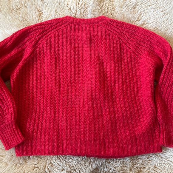 Sezane Emile Cardigan in Red - Picture 3 of 6